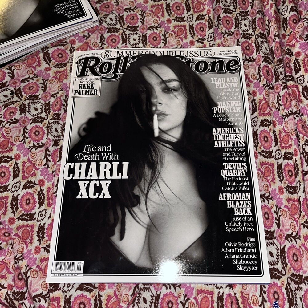 CHARLI XCX - Rolling Stone Magazine - July 2026 - August 2026